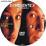 cartula cd de Expediente X - Temporada 02 - Custom