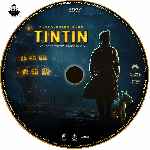 carátula cd de Las Aventuras De Tintin - El Secreto Del Unicornio - 2011 - Custom - V02