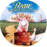 carátula cd de Babe - Un Cerdito En La Ciudad - Custom