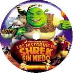 carátula cd de Las Historias De Shrek Sin Miedo - Custom