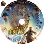 carátula cd de Las Aventuras De Tintin - El Secreto Del Unicornio - 2011 - Custom - V03