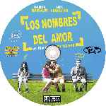 carátula cd de Los Nombres Del Amor - Custom