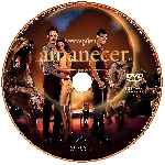 carátula cd de La Saga Crepusculo - Amanecer - Parte 01 - Custom