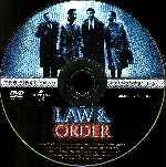 carátula cd de La Ley Y El Orden - Temporada 01 - Disco 01 - Region 1-4