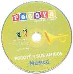 carátula cd de Pocoyo Y Sus Amigos- Musica