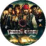 carátula cd de Piratas Del Caribe - Navegando Aguas Misteriosas - Custom - V4