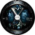 carátula cd de X-men - Primera Generacion - Custom - V09