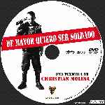 carátula cd de De Mayor Quiero Ser Soldado - Custom - V2
