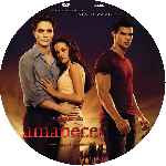 carátula cd de La Saga Crepusculo - Amanecer - Parte 01 - Custom - V03
