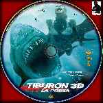 carátula cd de Tiburon 3d - La Presa - Custom - V3