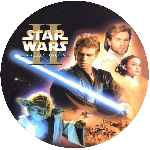 carátula cd de Star Wars Ii - El Ataque De Los Clones - Custom - V2