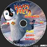 carátula cd de Happy Feet 2 - El Pinguino - Custom