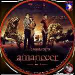 carátula cd de La Saga Crepusculo - Amanecer - Parte 01 - Custom - V09