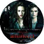 carátula cd de La Saga Crepusculo - Amanecer - Parte 01 - Custom - V08
