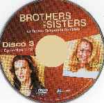 carátula cd de Brothers And Sisters - Temporada 03 - Disco 03 - Region 4
