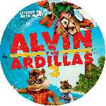carátula cd de Alvin Y Las Ardillas 3 - Custom - V2