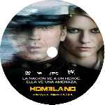 cartula cd de Homeland - Temporada 01 - Custom