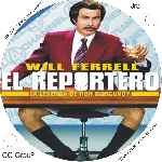 carátula cd de El Reportero - La Leyenda De Ron Burgundy - Custom