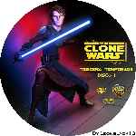 carátula cd de Star Wars - The Clone Wars - Temporada 03 - Disco 01 - Custom - V2