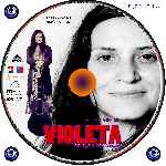 carátula cd de Violeta Se Fue A Los Cielos - Custom