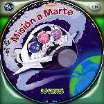 carátula cd de Backyardigans - Mision A Marte - Custom - V2