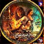 carátula cd de Conan El Barbaro - 2011 - Custom - V07