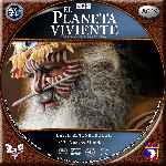 cartula cd de Bbc - El Planeta Viviente - 12 - Nuevos Mundos - Custom