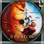 carátula cd de El Rey Leon 3d - Custom