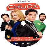 carátula cd de Chuck - Temporada 04 - Custom