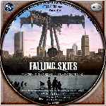 cartula cd de Falling Skies - Temporada 01 - Capitulos 01-02 - Custom - V2