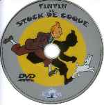 carátula cd de Las Aventuras De Tintin - Stock De Coque - Custom - V2