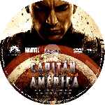 carátula cd de Capitan America - El Primer Vengador - Custom - V12