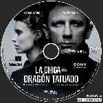 carátula cd de La Chica Del Dragon Tatuado - Custom - V2