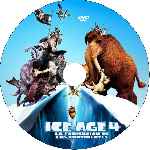 carátula cd de Ice Age 4 - La Formacion De Los Continentes - Custom - V4