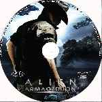 carátula cd de Alien Armageddon - Custom