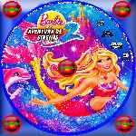 carátula cd de Barbie En Una Aventura De Sirenas 2 - Custom - V5