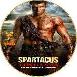 carátula cd de Spartacus - Temporada 03 - Venganza - Custom