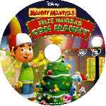carátula cd de Manny Manitas - Feliz Navidad Con Manny - Custom - V2