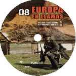 carátula cd de Segunda Guerra Mundial - Disco 08 - Europa En Llamas - Custom