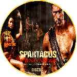 carátula cd de Spartacus - Temporada 03 - Venganza - Disco 02 - Custom - V2