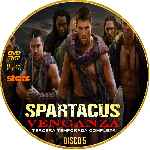 carátula cd de Spartacus - Temporada 03 - Venganza - Disco 05 - Custom