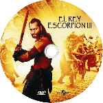 carátula cd de El Rey Escorpion 3 - Batalla Por La Redencion - Custom - V2