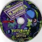 carátula cd de Futurama - Hacia La Verde Inmensidad