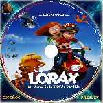 carátula cd de El Lorax En Busca De La Trufula Perdida - Custom - V2