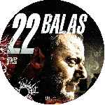 carátula cd de 22 Balas - Custom - V3