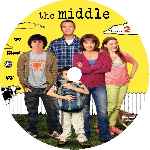 carátula cd de The Middle - Temporada 02 - Custom