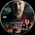 carátula cd de En La Noche Todos Los Lobos Son Grises - Custom - V2