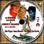 carátula cd de El Hombre Que Mato A Liberty Valance - Custom - V4