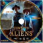 cartula cd de Cowboys & Aliens - Custom - V09