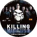 carátula cd de The Killing - Cronica De Un Asesinato - Temporada 01 - Custom 